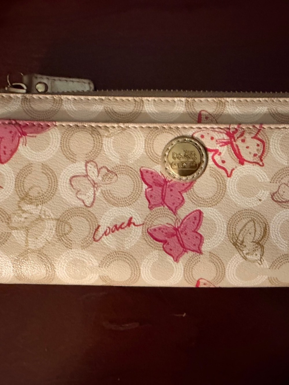 Coach Butterfly Wallet